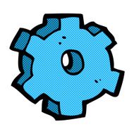 comic cartoon cog symbol N2