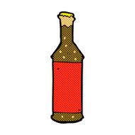 comic cartoon beer bottle N3