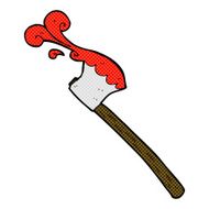 comic cartoon bloody axe N3