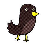 comic cartoon bird N25