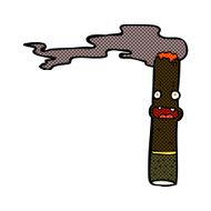 comic cartoon cigar N2