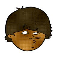 comic cartoon suspicious man N5
