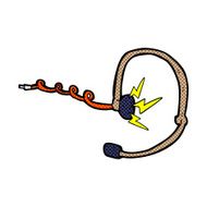 comic cartoon call center headset N2