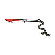 comic cartoon whaling harpoon