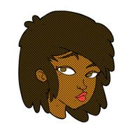 comic cartoon curious woman N8