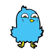 funny comic cartoon bird N15