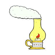 comic cartoon old style lantern