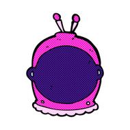 comic cartoon space helmet N2