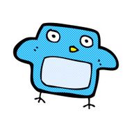comic cartoon bird N27