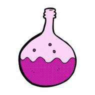 comic cartoon bubbling chemicals N4