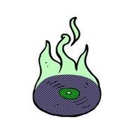 comic cartoon magic vinyl record