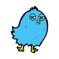 funny comic cartoon bird N18