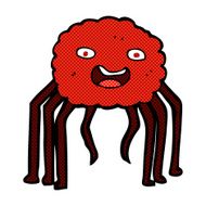 comic cartoon spider N3