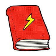 comic cartoon magic spell book N2