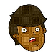 comic cartoon man with big chin N4