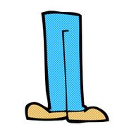comic cartoon legs N9