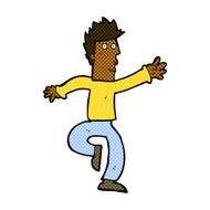 comic cartoon urgent man N2