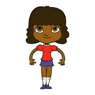 comic cartoon girl N3