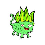 comic cartoon little demon N4