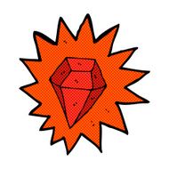 comic cartoon huge ruby