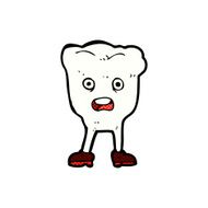 comic cartoon tooth N3