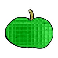 comic cartoon happy apple N2