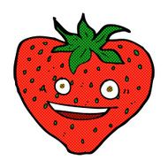 comic cartoon strawberry N8