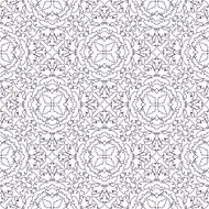 ethnic abstract hand-drawn seamless pattern N78