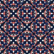 ethnic abstract hand-drawn seamless pattern N85