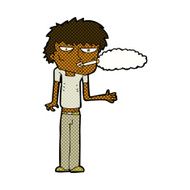 comic cartoon smoker N2