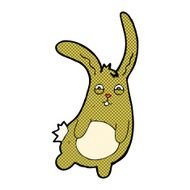 funny comic cartoon rabbit N3