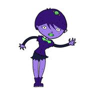 comic cartoon vampire girl N31