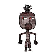 comic cartoon robot N22