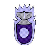 comic cartoon bomb N7