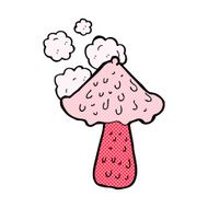 comic cartoon mushroom N8