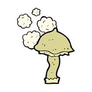 comic cartoon mushroom N10