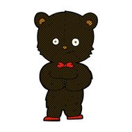 comic cartoon cute little bear