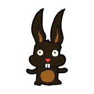 comic cartoon rabbit N13