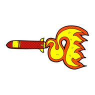 comic cartoon missile N3