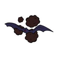 comic cartoon bat N4