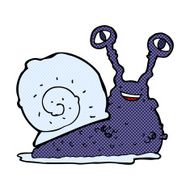 comic cartoon snail N6