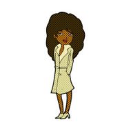 comic cartoon female spy N5