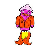 comic cartoon firework in business suit N2