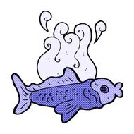 comic cartoon funny fish N6