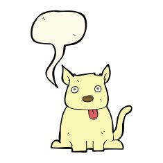 cartoon old squirt bottle with speech bubble N4
