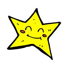 comic cartoon star character