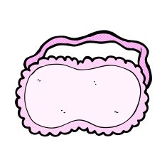 comic cartoon sleeping mask