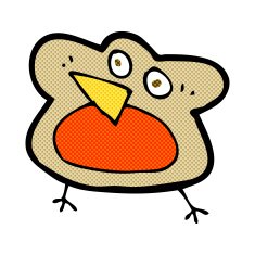 funny comic cartoon robin