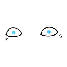 comic cartoon eyes N2