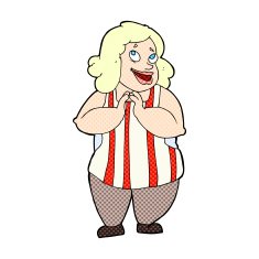 comic cartoon happy cook